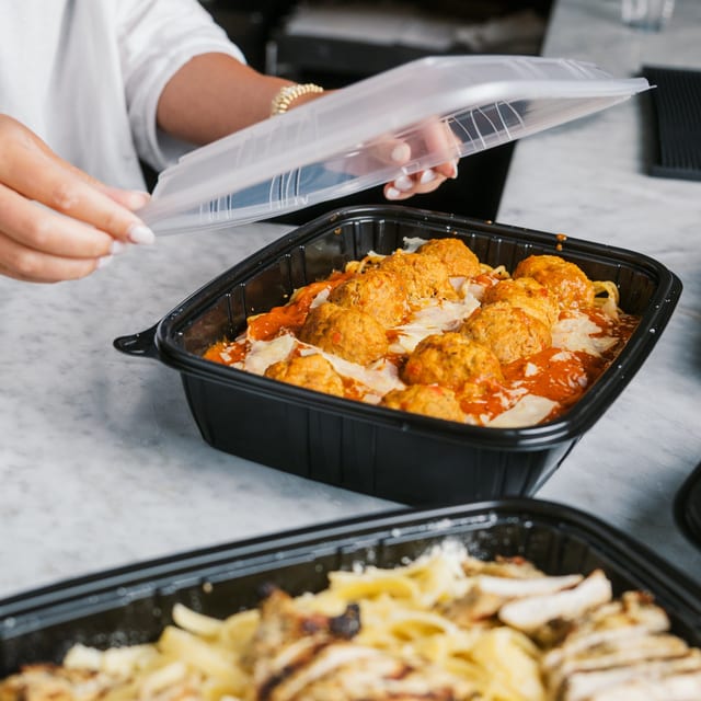 Per-Person Buffet (2 proteins + 2 sides).